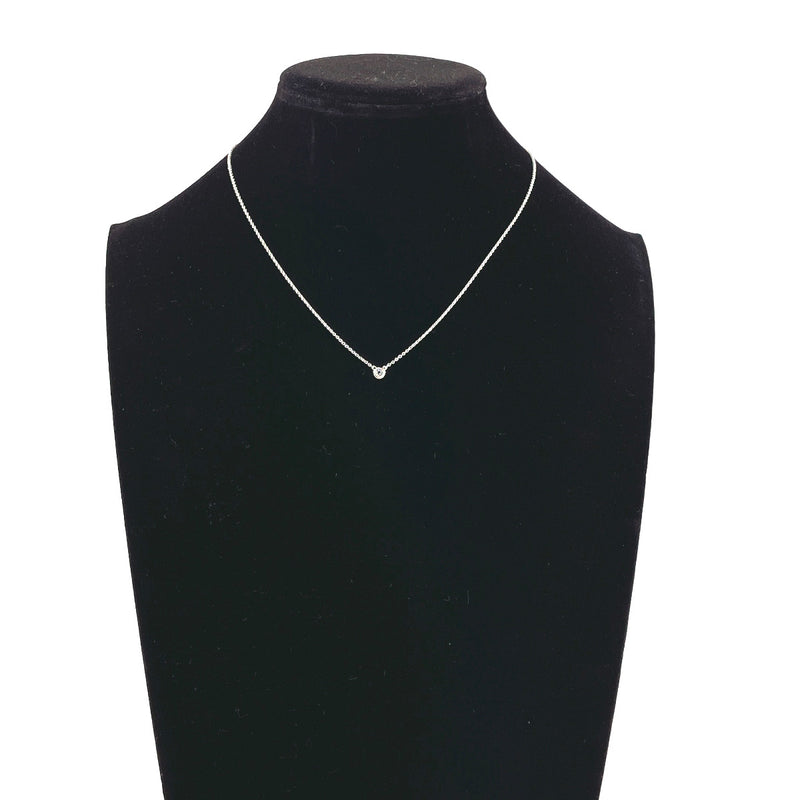 TIFFANY&Co. Necklace 60017894 Color by the yard Elsa Peretti Silver925/Aquamarine Silver Silver Women Second hand