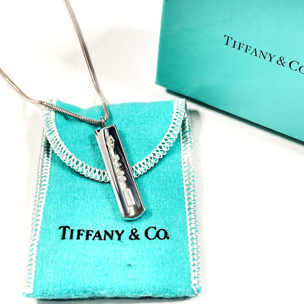 TIFFANY&Co. Necklace 1837 Bar Pendant Silver925 Silver unisex Second hand