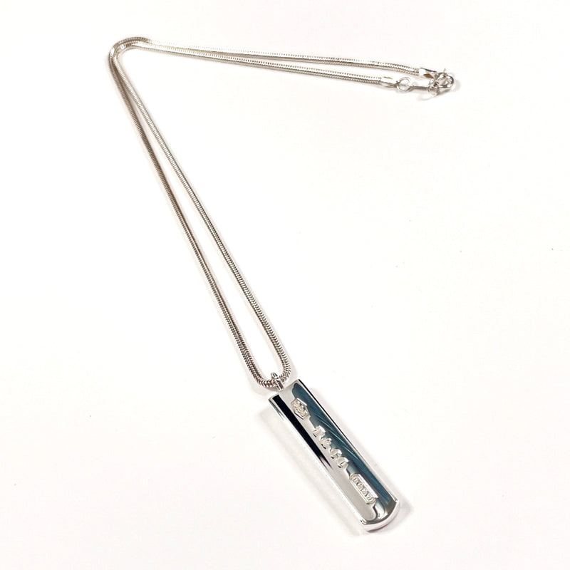 TIFFANY&Co. Necklace 1837 Bar Pendant Silver925 Silver unisex Second hand