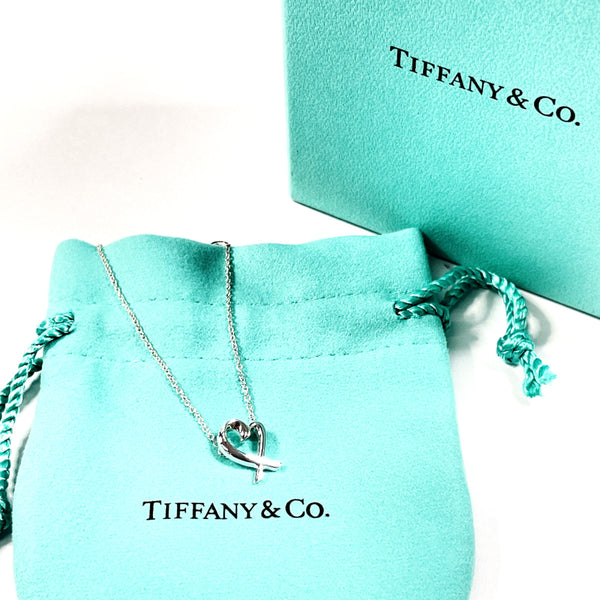 TIFFANY&Co. Necklace Loving heart Paloma Picasso Silver925 Silver Women Second hand