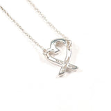 TIFFANY & CO. Necklace Loving heart Paloma Picasso Sterling Silver 925 Women