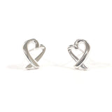 TIFFANY&Co. earring Loving heart Paloma Picasso Silver925 Silver Women Second hand