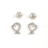 TIFFANY&Co. earring Loving heart Paloma Picasso Silver925 Silver Women Second hand