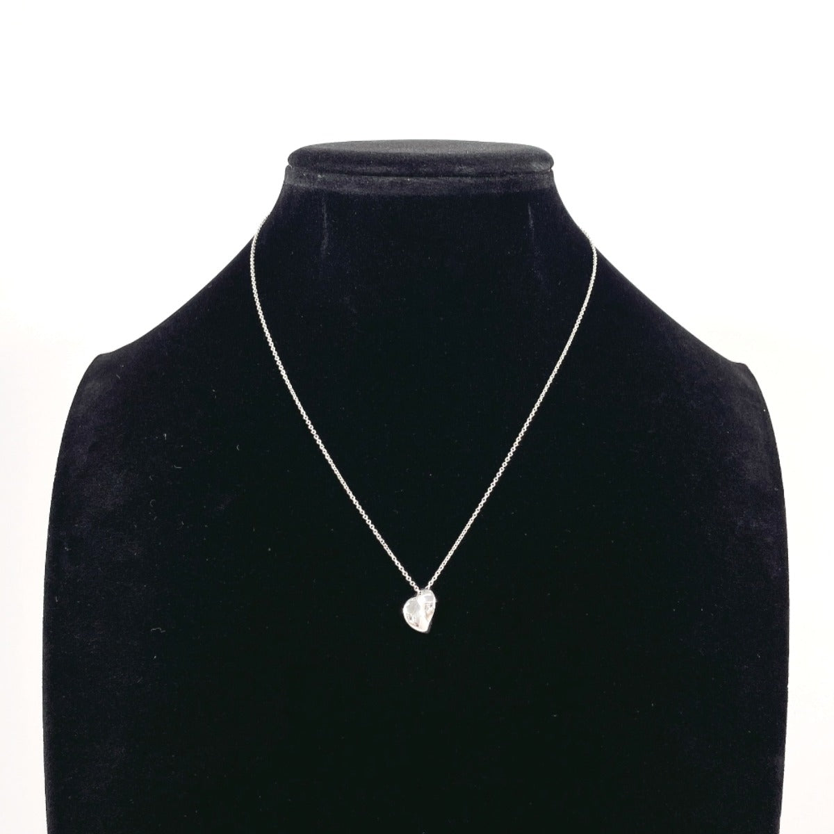 TIFFANY&Co. Necklace Leaf heart frank gehry Silver925 Silver Women