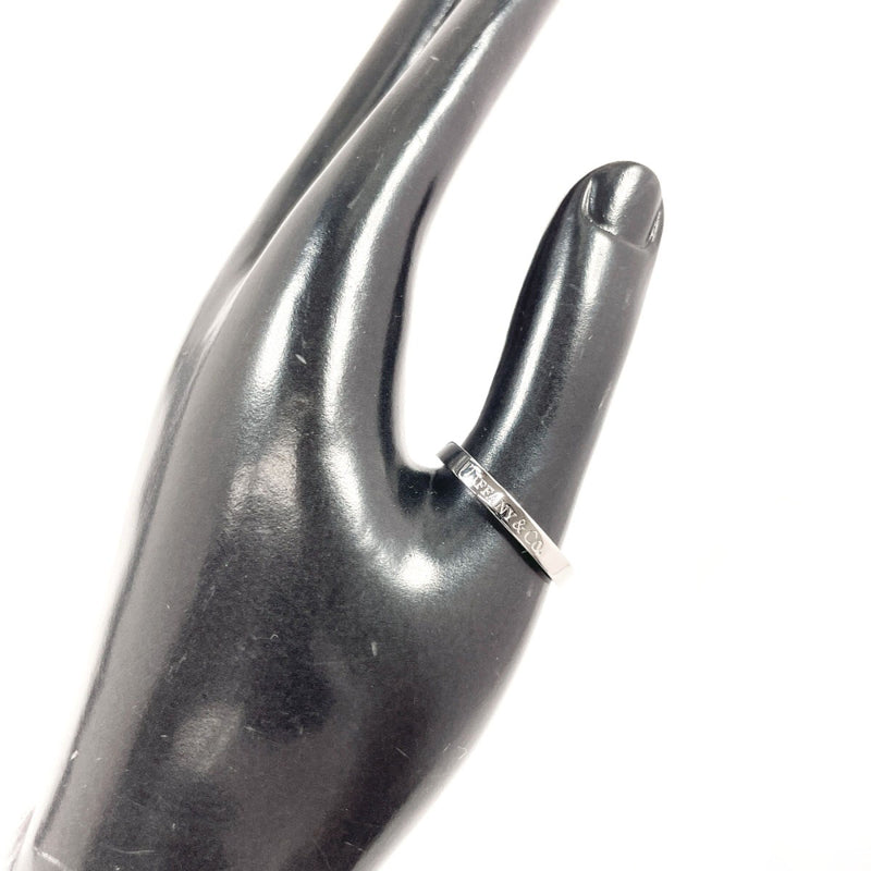 TIFFANY&Co. Ring Flat band ring Pt950Platinum #US 9 1/2 Silver mens Second hand