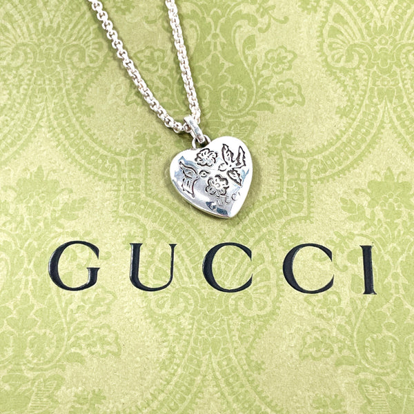 GUCCI Necklace Blind for Love Silver925 Silver Women Second hand