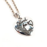GUCCI Necklace Blind for Love Silver925 Silver Women Second hand