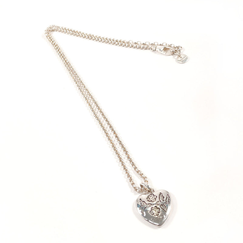 GUCCI Necklace Blind for Love Silver925 Silver Women Second hand