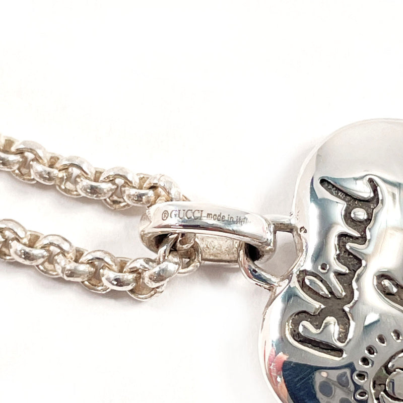 GUCCI Necklace Blind for Love Silver925 Silver Women Second hand