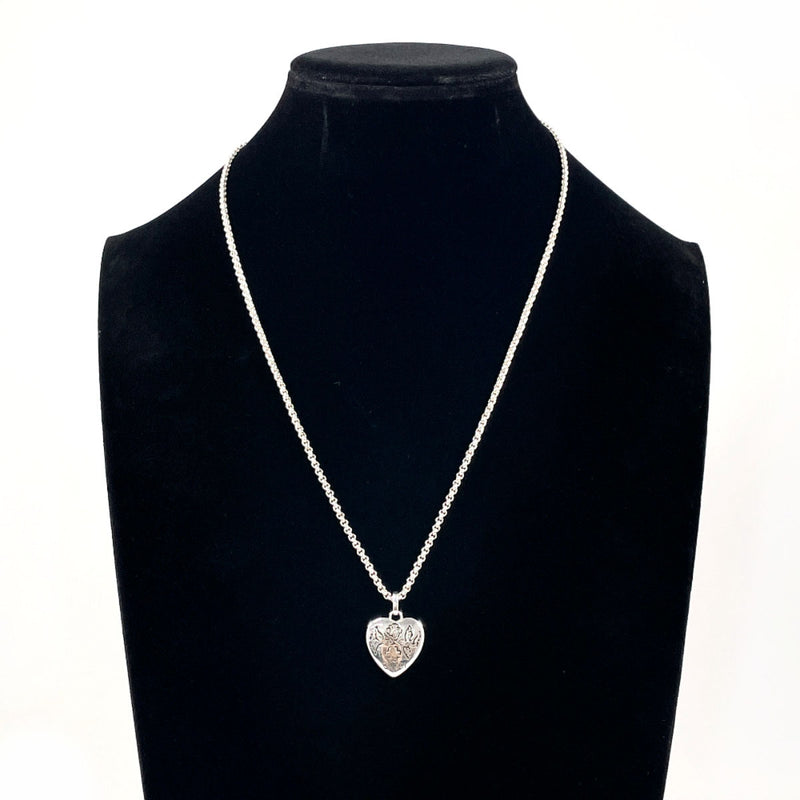 GUCCI Necklace Blind for Love Silver925 Silver Women Second hand