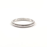 TIFFANY&Co. Ring Milgrain Bundling gathered together Pt950Platinum #US 4 3/4 Silver Women Second hand