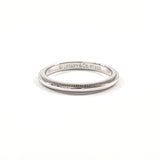 TIFFANY&Co. Ring Milgrain Bundling gathered together Pt950Platinum #US 4 3/4 Silver Women Second hand
