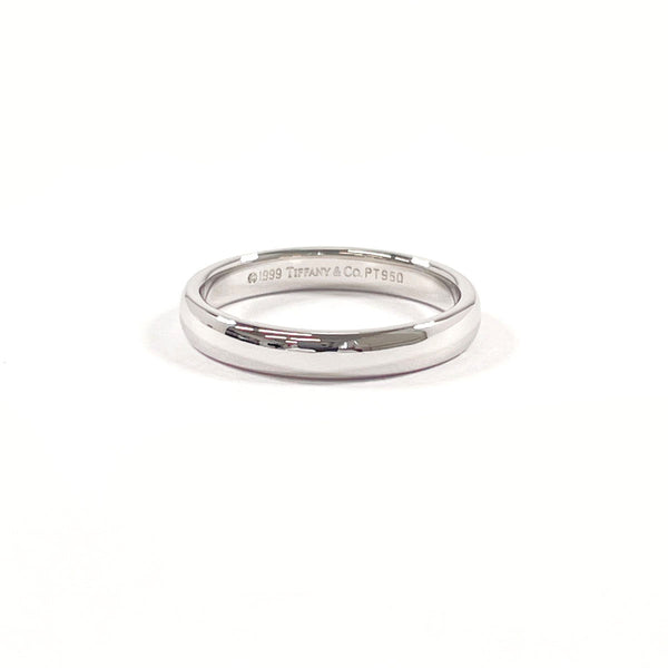 TIFFANY&Co. Ring Wedding band ring Forever Pt950Platinum #US 5 1/4 Silver Women Second hand