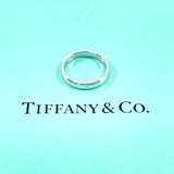 TIFFANY&Co. Ring Wedding band ring Forever Pt950Platinum #US 5 1/4 Silver Women Second hand