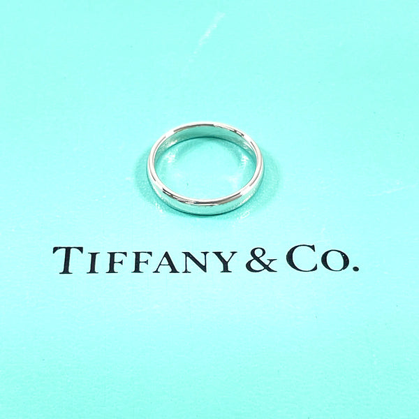 TIFFANY&Co. Ring Wedding band ring Forever Pt950Platinum #US 5 1/4 Silver Women Second hand