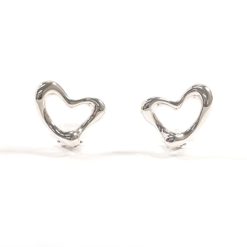 TIFFANY&Co. Earring Open heart Elsa Peretti Sterling Silver Silver Women Second hand