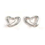 TIFFANY&Co. Earring Open heart Elsa Peretti Sterling Silver Silver Women Second hand