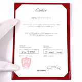 CARTIER Ring 1895 Wedding Ring Pt950Platinum #US 6 3/4 Silver XHM394 unisex Second hand