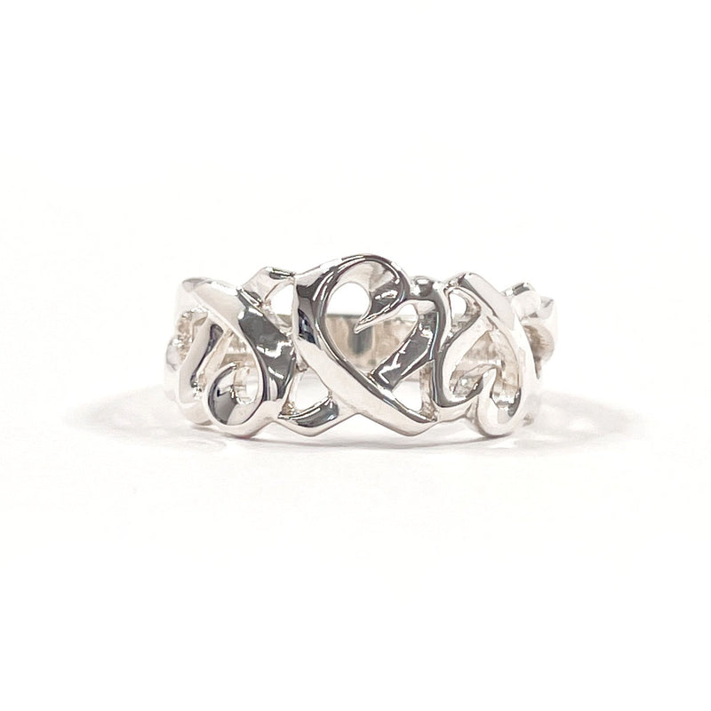 TIFFANY&Co. Ring Triple rubbing heart Paloma Picasso Silver925 #US 6 1/4 Silver Women Second hand