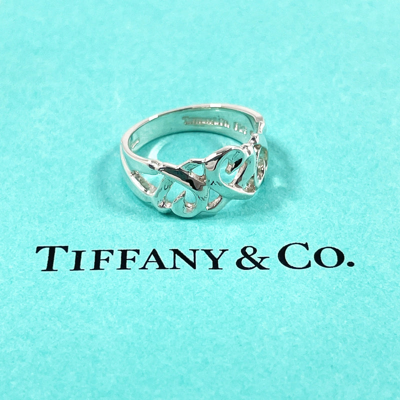 TIFFANY&Co. Ring Triple rubbing heart Paloma Picasso Silver925 #US 6 1/4 Silver Women Second hand