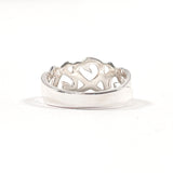 TIFFANY&Co. Ring Triple rubbing heart Paloma Picasso Silver925 #US 6 1/4 Silver Women Second hand