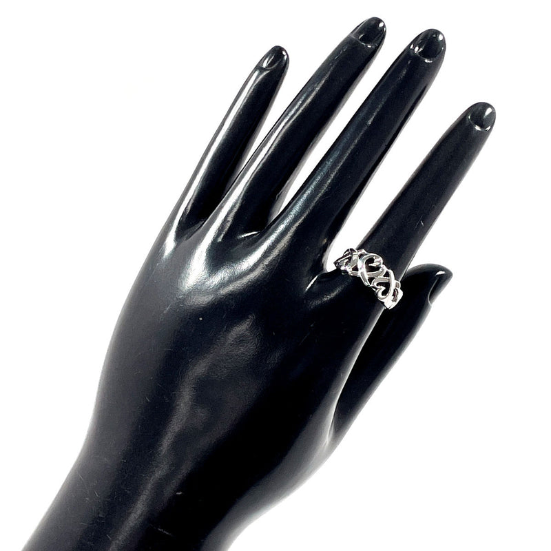 TIFFANY&Co. Ring Triple rubbing heart Paloma Picasso Silver925 #US 6 1/4 Silver Women Second hand