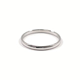 TIFFANY&Co. Ring Wedding band ring Forever Pt950Platinum #US 7 3/4 Silver mens Second hand