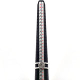 GUCCI Ring Interlocking G Wide ring Silver925 #US 8 1/2 Silver mens Second hand