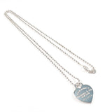 TIFFANY&Co. Necklace Heart tag Return to Silver925 Silver Women Second hand
