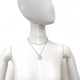 TIFFANY&Co. Necklace Heart tag Return to Silver925 Silver Women Second hand