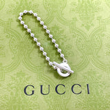 GUCCI bracelet Ball chain Silver925 Silver unisex Second hand