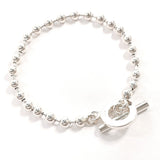 GUCCI bracelet Ball chain Silver925 Silver unisex Second hand