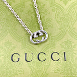 GUCCI Necklace Interlocking G Silver925 Silver unisex Second hand
