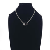 GUCCI Necklace Interlocking G Silver925 Silver unisex Second hand