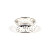 BVLGARI Ring Save the Children Charity Silver925 #US 8 1/2 Silver mens Second hand