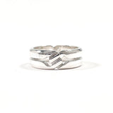 GUCCI Ring Knot infinity Silver925 #US 7 Silver mens Second hand