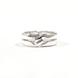GUCCI Ring Knot infinity Silver925 #US 7 Silver mens Second hand