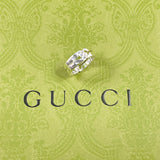 GUCCI Ring Knot infinity Silver925 #US 6 3/4 Silver unisex Second hand