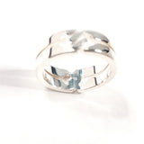 GUCCI Ring Knot infinity Silver925 #US 6 3/4 Silver unisex Second hand