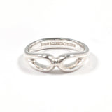 TIFFANY&Co. Ring Double Open Teardrop Elsa Peretti Silver925 #US 5 3/4 Silver Women Second hand