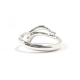 TIFFANY&Co. Ring Freeform teardrop Elsa Peretti Silver925 #US 4 3/4 Silver Women Second hand