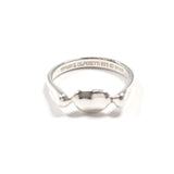 TIFFANY & CO. Ring Bean Elsa Peretti Sterling Silver 925 US Size 6 1/4 Silver Women
