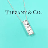 TIFFANY & CO. Necklace Heart Bar Paloma Picasso Sterling Silver 925/diamond Women