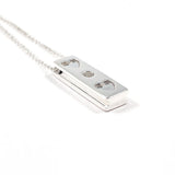 TIFFANY & CO. Necklace Heart Bar Paloma Picasso Sterling Silver 925/diamond Women