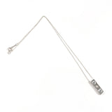 TIFFANY & CO. Necklace Heart Bar Paloma Picasso Sterling Silver 925/diamond Women