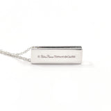 TIFFANY & CO. Necklace Heart Bar Paloma Picasso Sterling Silver 925/diamond Women
