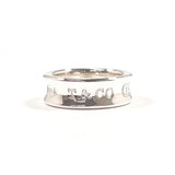 TIFFANY & CO. Ring 1837 Medium Sterling Silver 925 US Size 6.5 unisex
