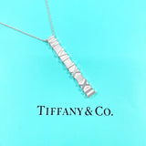 TIFFANY & CO. Necklace Atlas bar Sterling Silver 925 vintage unisex