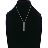 TIFFANY & CO. Necklace Atlas bar Sterling Silver 925 vintage unisex