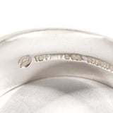 TIFFANY & CO. Ring Curved heart Elsa Peretti Sterling Silver US Size 5 Women